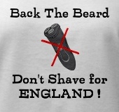 Back the beard logo